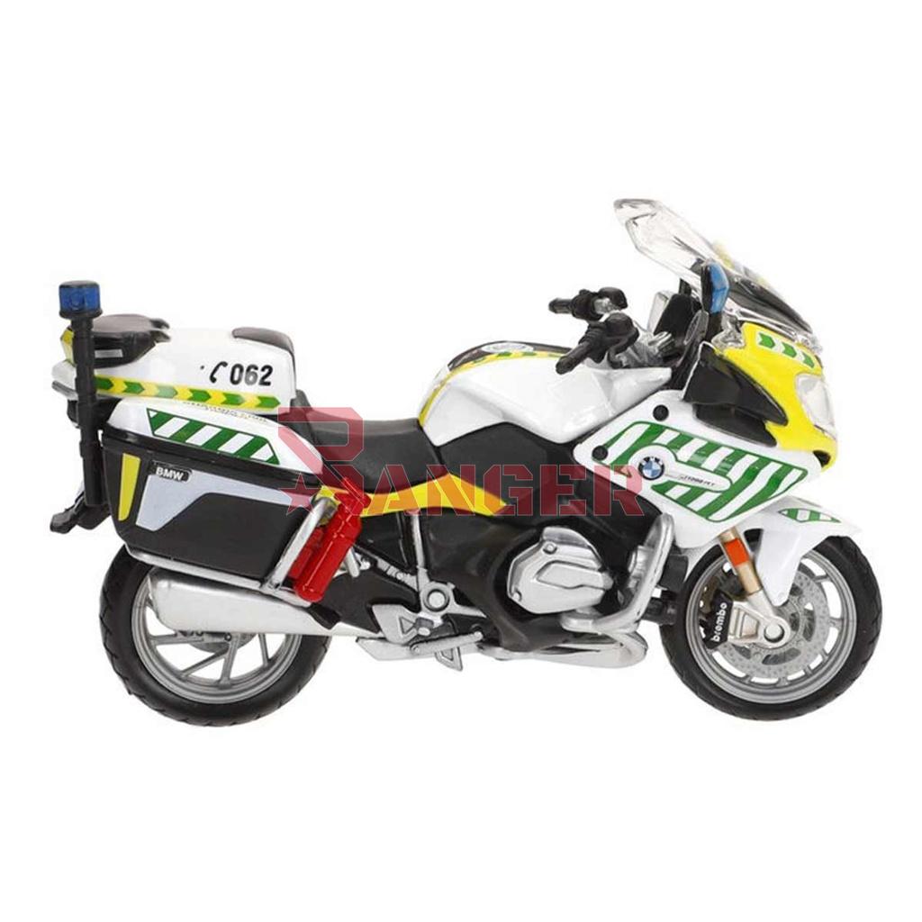 MOTO GUARDIA CIVIL BLANCA-VERDE