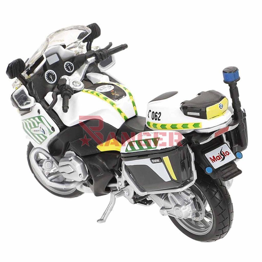 MOTO GUARDIA CIVIL BLANCA-VERDE