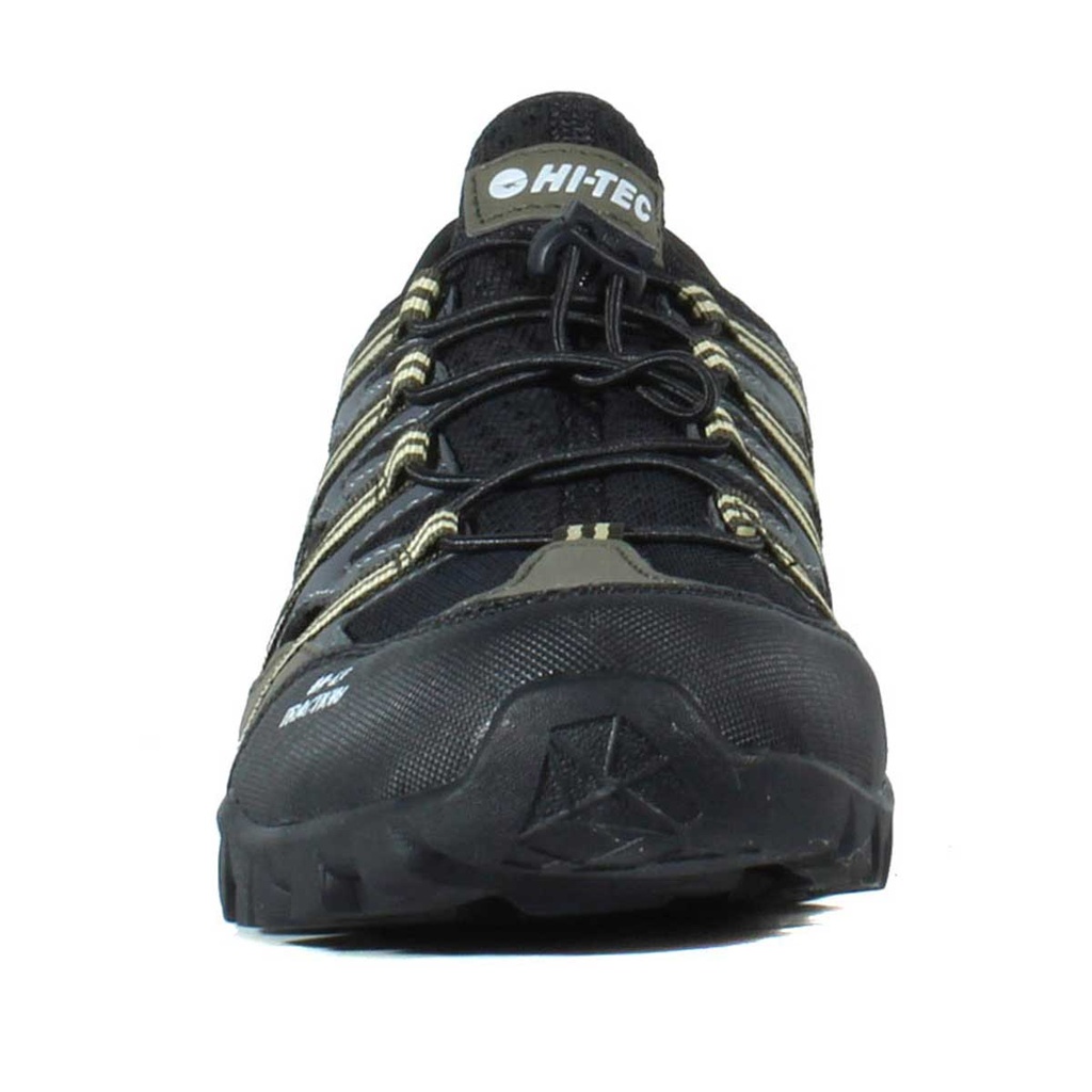 DEPORTIVO HI-TEC PAMPA ABIERTO VERDE-GRIS