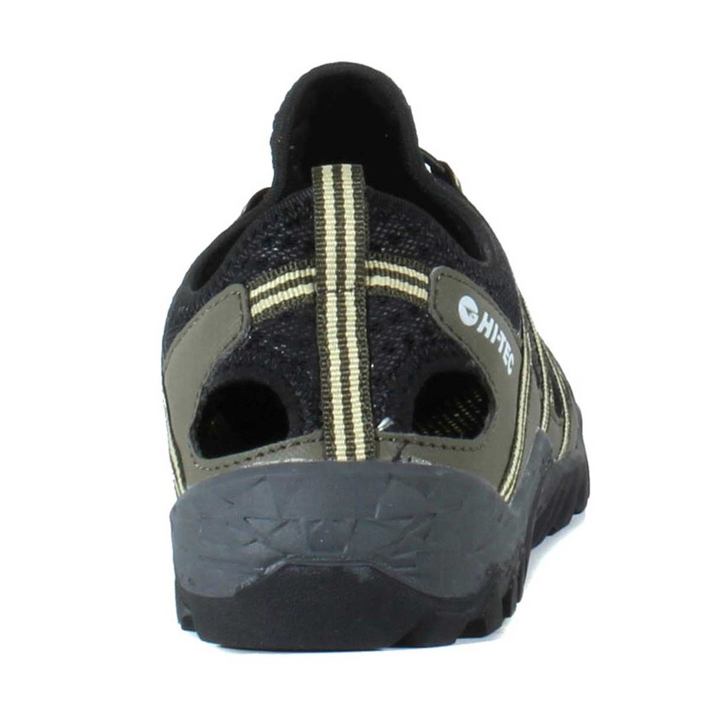 DEPORTIVO HI-TEC PAMPA ABIERTO VERDE-GRIS