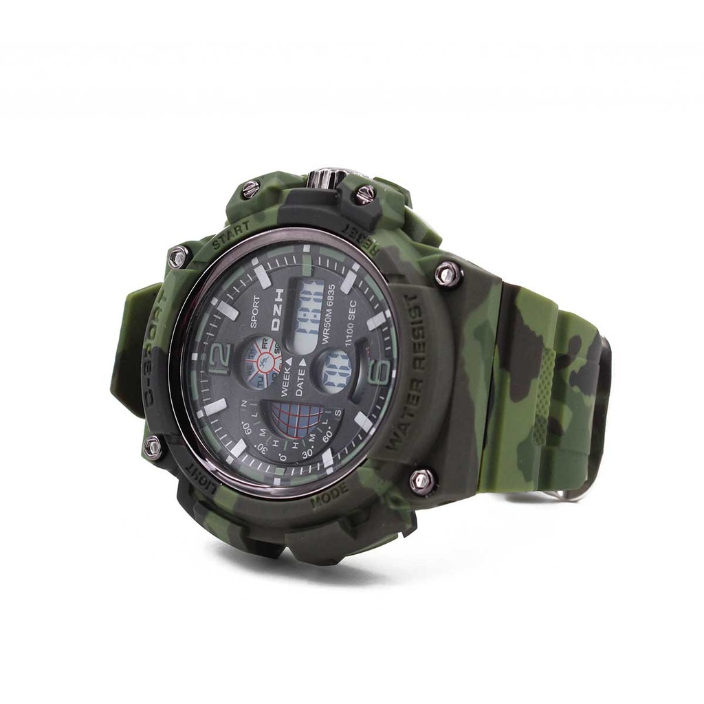 RELOJ TACTICO DZH WATER RESIT CAMO