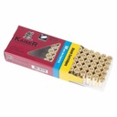 BALAS DETONADORAS FOGUEO KAISER 9MM 50PCS DORADA