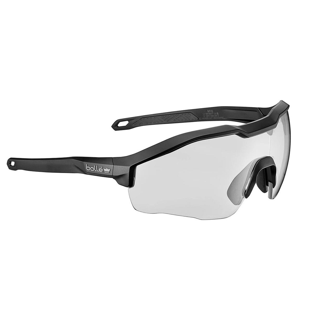 GAFA BOLLE MY6 BALISTICA CON 3 LENTES INTERCAMBIABLES NEGRA
