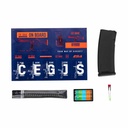 FUSIL SPECNA ARMS SA-F05-RL FLEX GEN.2 HAL ETU LIGHT OPS STOCK NEGRO