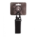 MOSQUETON IMMORTAL C/LLAVERO 10CM NEGRO