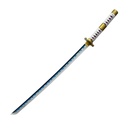 KATANA MADERA C/LED 3103 OPC 104CM NEGRA