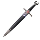 DAGA BH 7016 TEMPLAR 40CM ACERO NEGRA