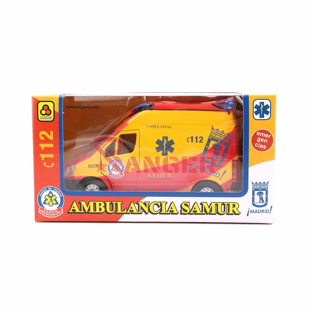 FURGONETA SAMUR MADRID AMARILLA