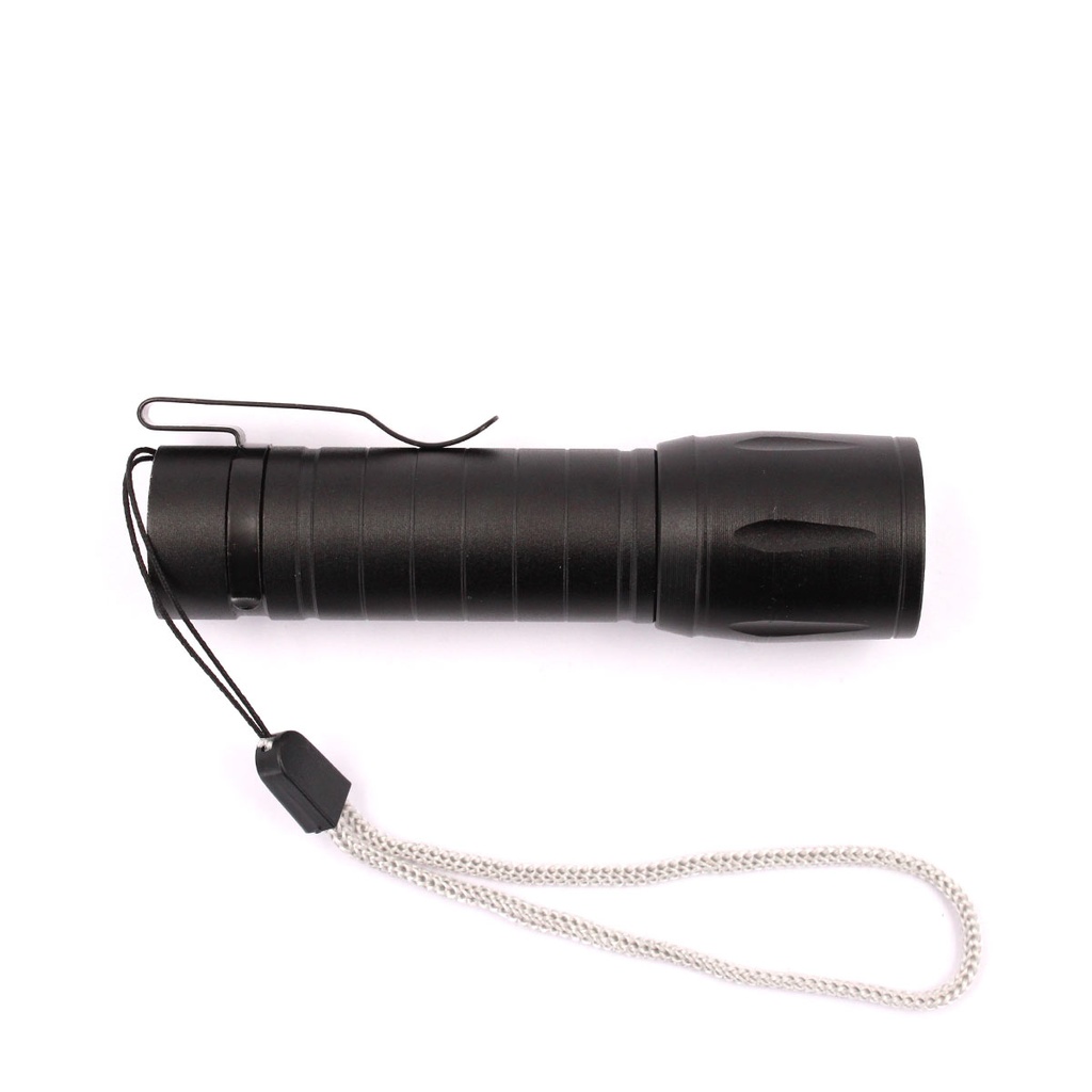 LINTERNA SAN YAN  LED RECARGABLE C/USB MINI NEGRO