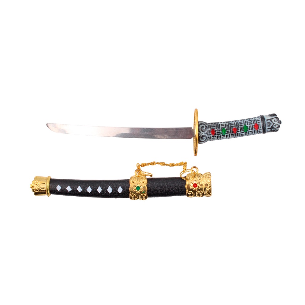 KATANA BH MINI 1411 ORN 20CM NEGRA/DORADA