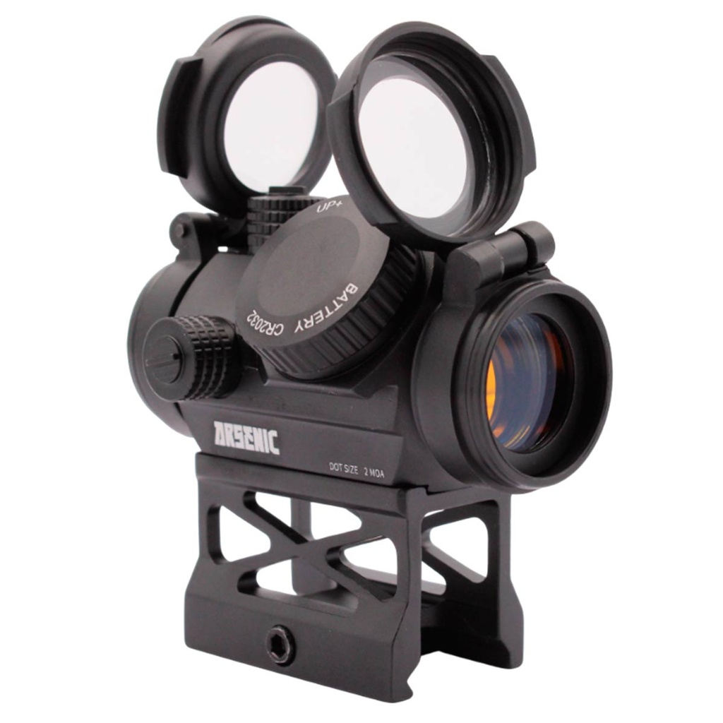 VISOR ARSENIC ARGON RED DOT AS01N NEGRO