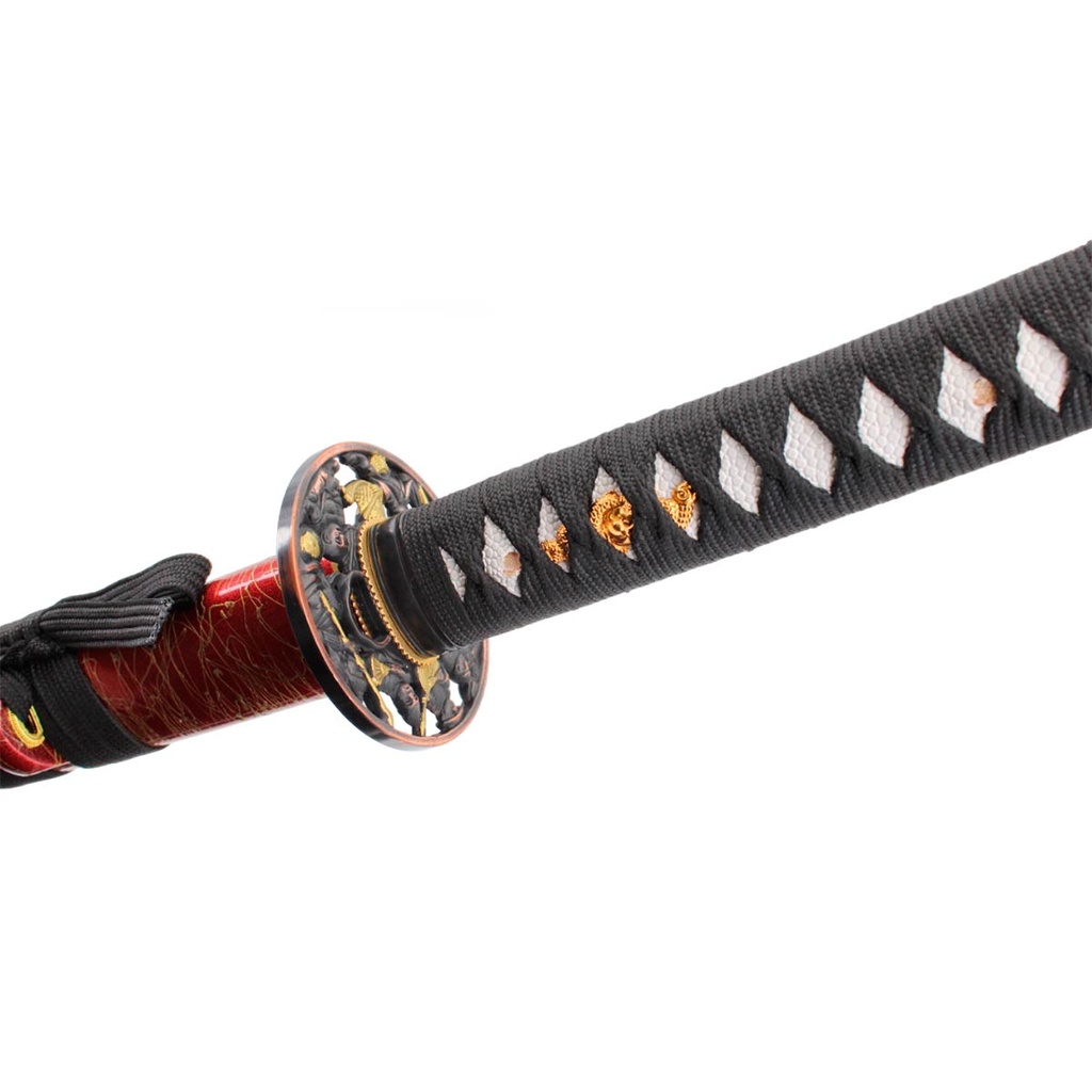 KATANA BH 4026 ORN 104CM ACERO ROJA