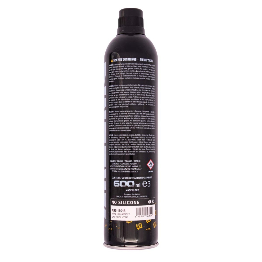 BOTELLA GAS ARSENIC IRON 14KG SIN SILICONA