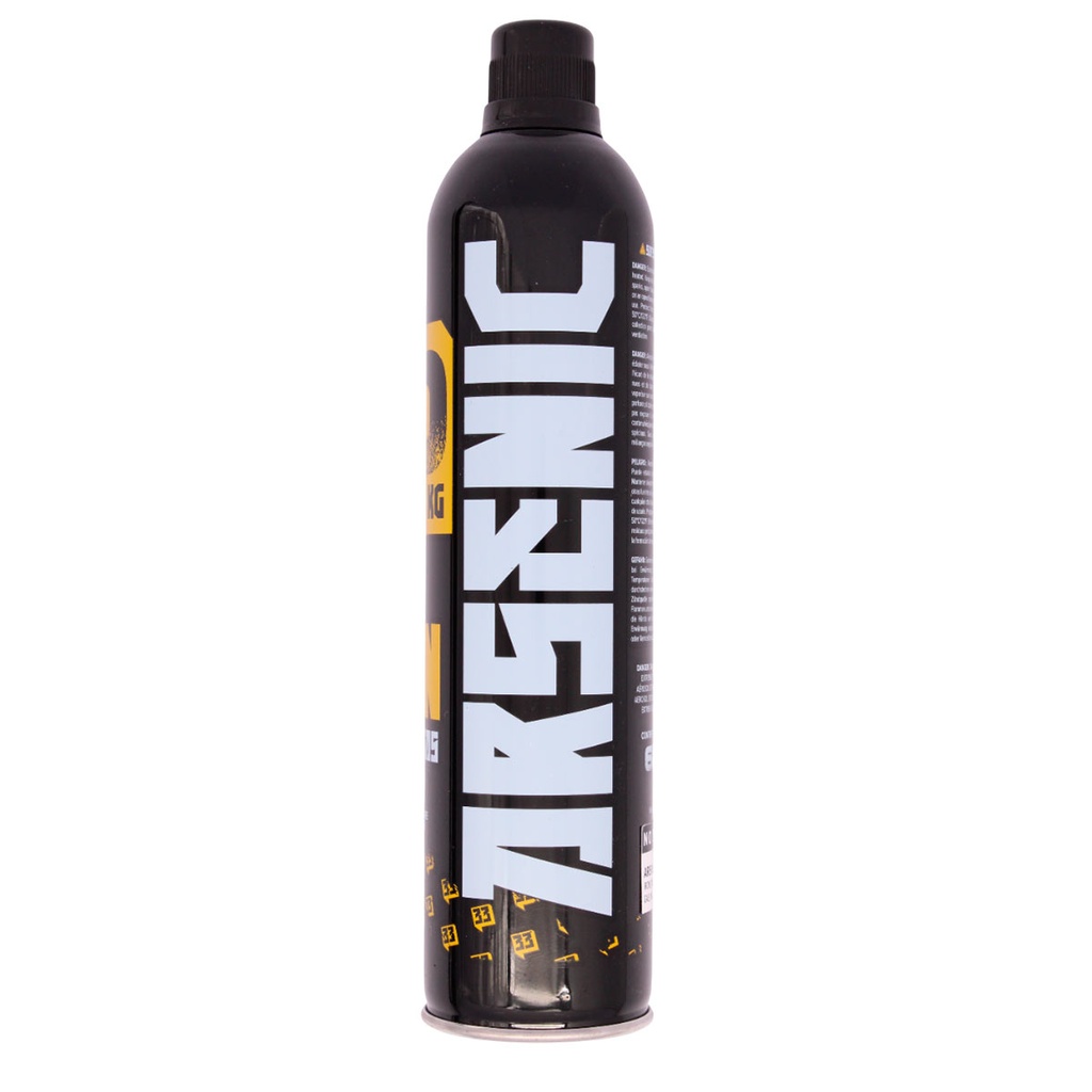 BOTELLA GAS ARSENIC IRON 10KG SIN SILICONA