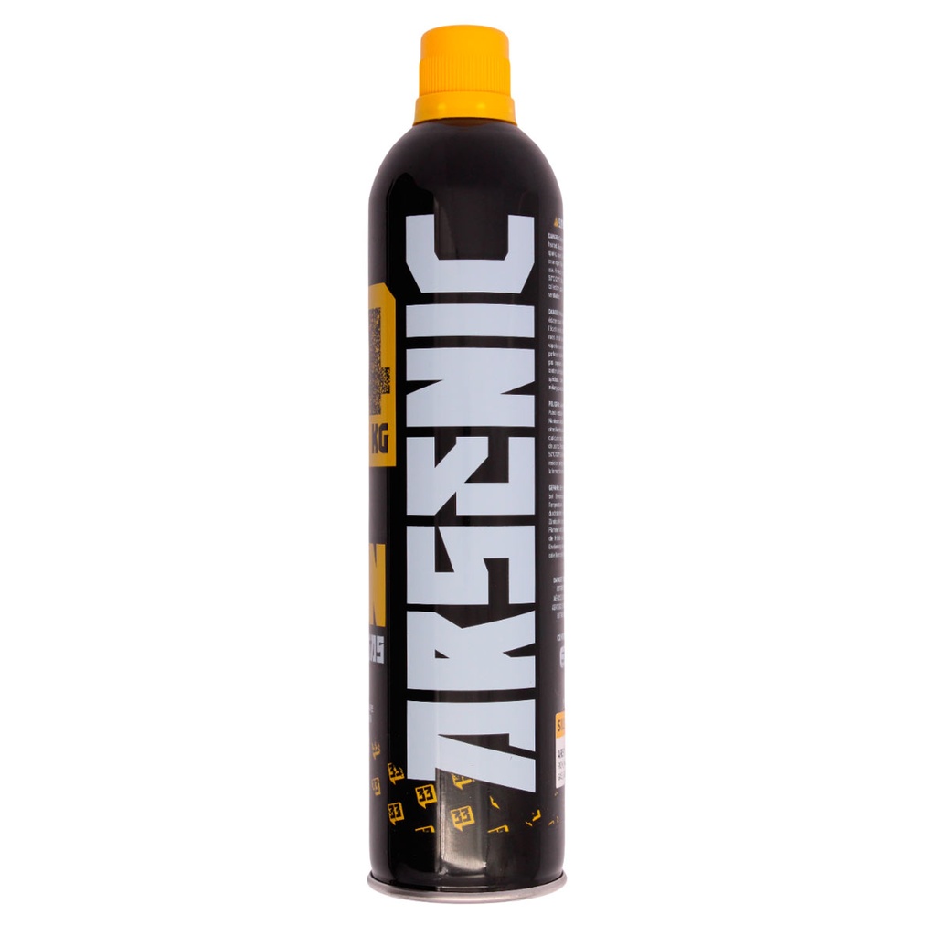 BOTELLA GAS ARSENIC IRON 14KG CON SILICONA