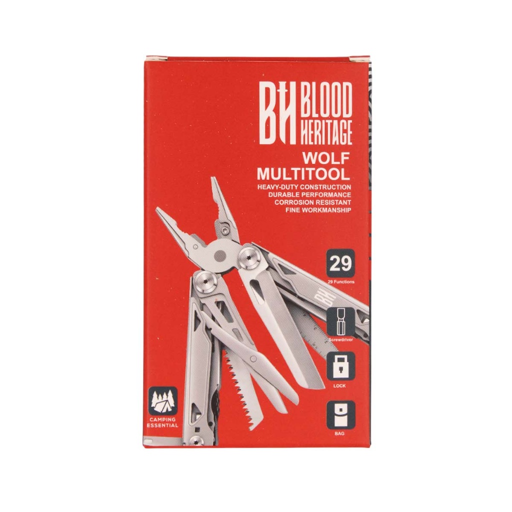 ALICATE BH WOLF MULTIUSOS PLATA