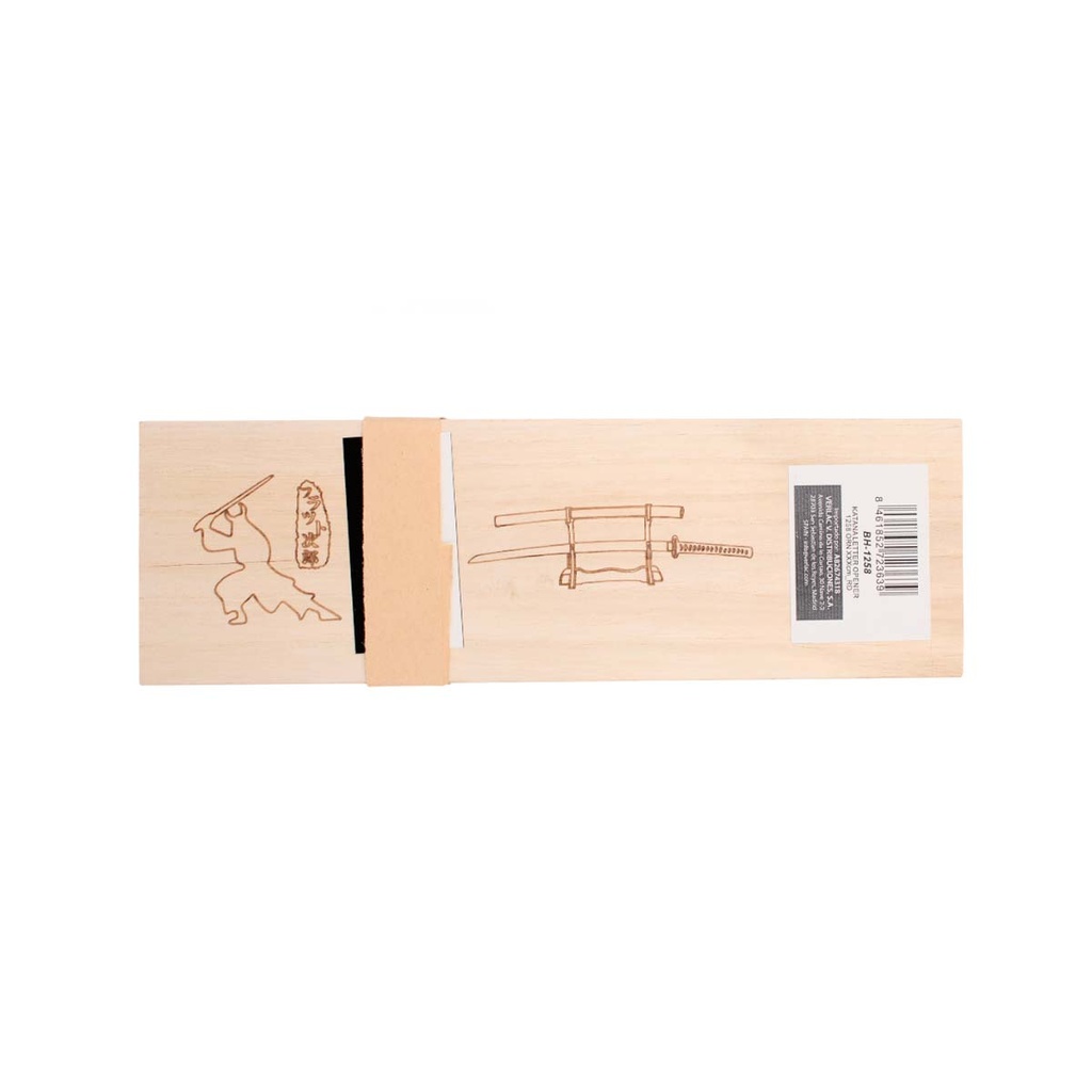 KATANA BH ABRECARTAS 1258 ORN ROJO