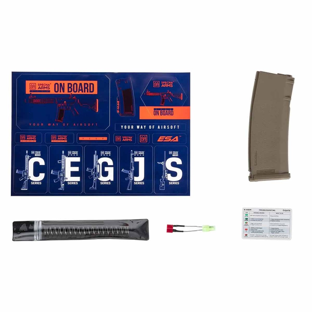 FUSIL SPECNA ARMS SA-F14 FLEX GEN.2 X-ASR NEGRO-TAN