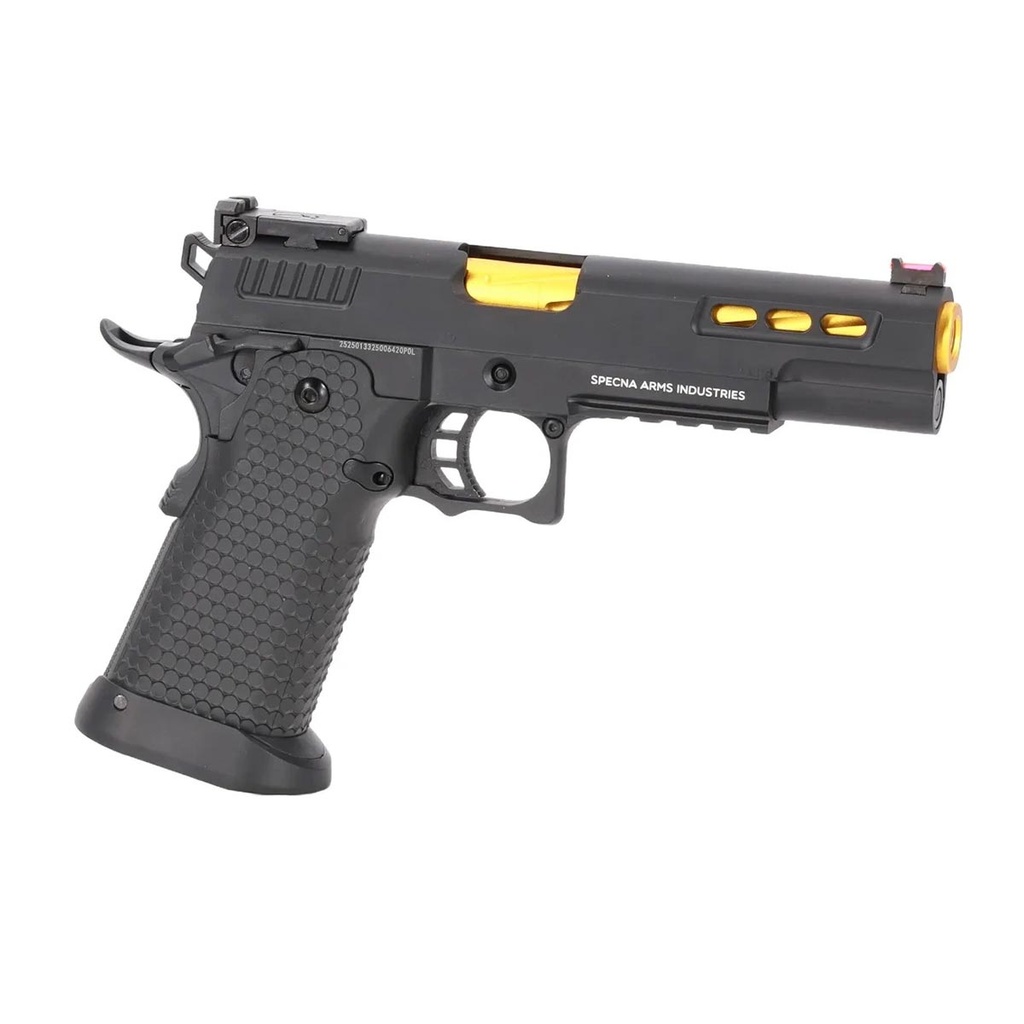 PISTOLA SPECNA ARMS SA-VGP06 VAPOR NEGRA-DORADA