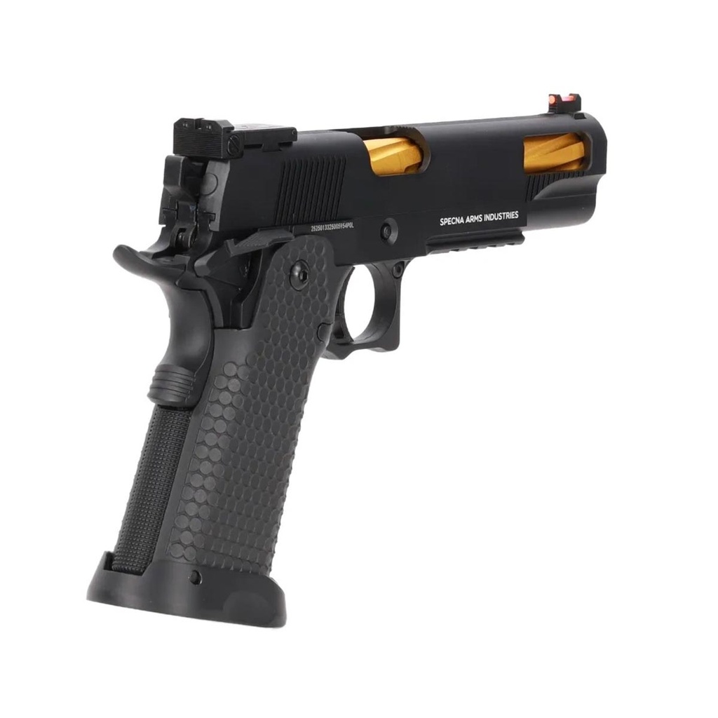 PISTOLA SPECNA ARMS SA-VGP07 VAPOR NEGRA-DORADA