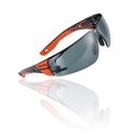 GAFA BOLLE RUSH+2.0 SMALL NEGRA-NARANJA AHUMADA