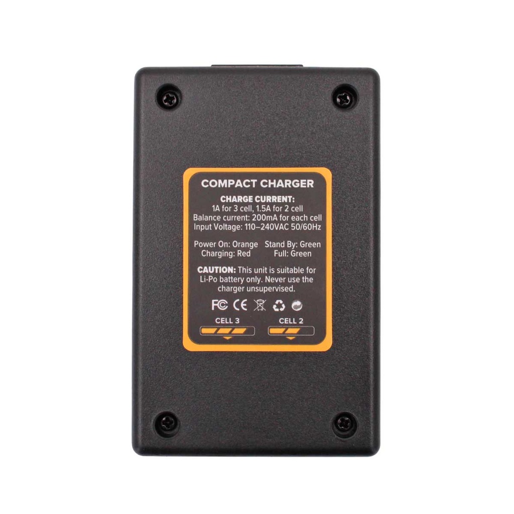 CARGADOR BATERIA ARSENIC BALENCEADOR PRO B3 PLUS LIPO/LI-ION 7.4V/11.1V 20W NEGRO