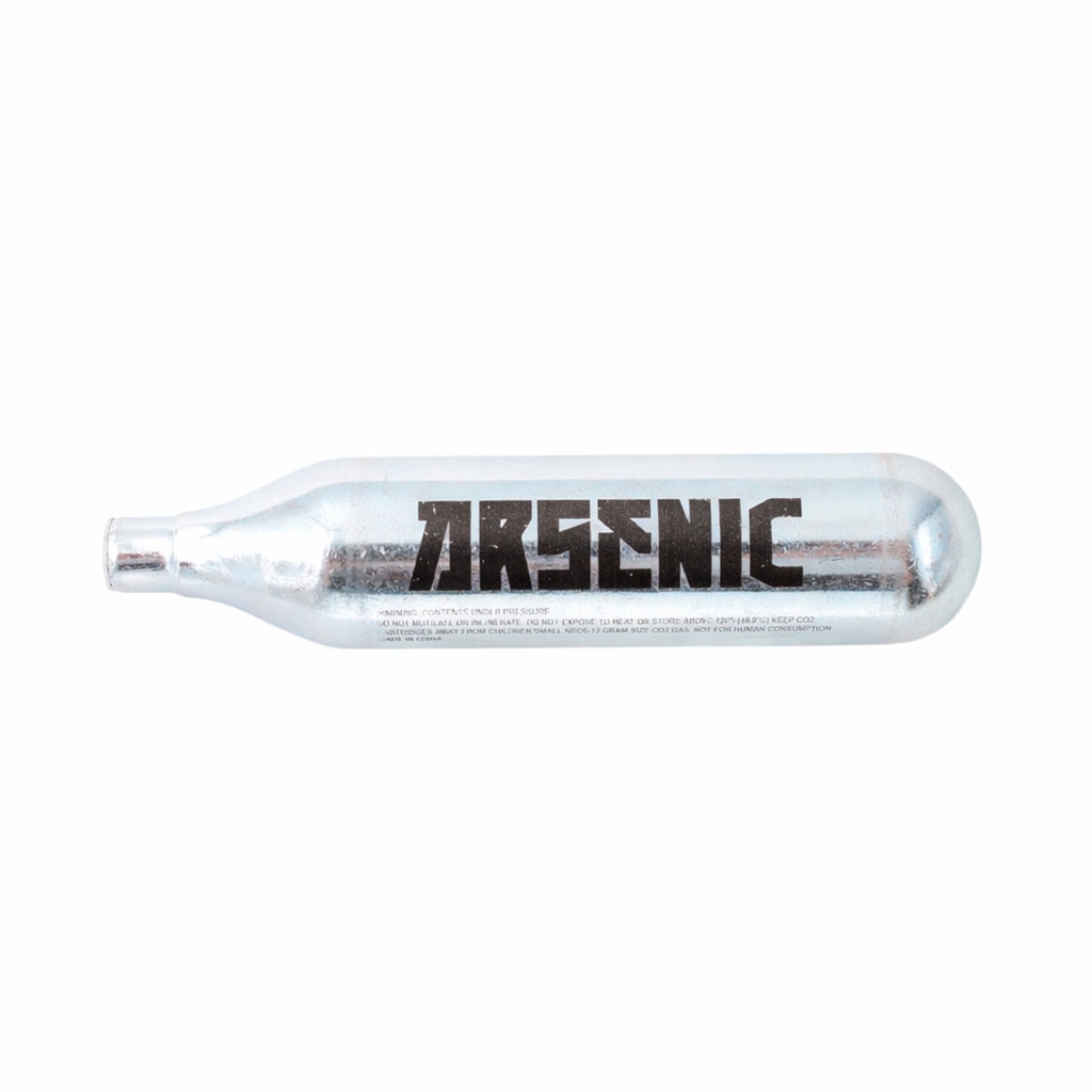 BOMBONA ARSENIC CO2 0.12G PACK 5PCS PLATA