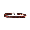 PULSERA IMMORTAL CIERRE METALICO NEGRO