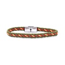 PULSERA IMMORTAL CIERRE METALICO VERDE