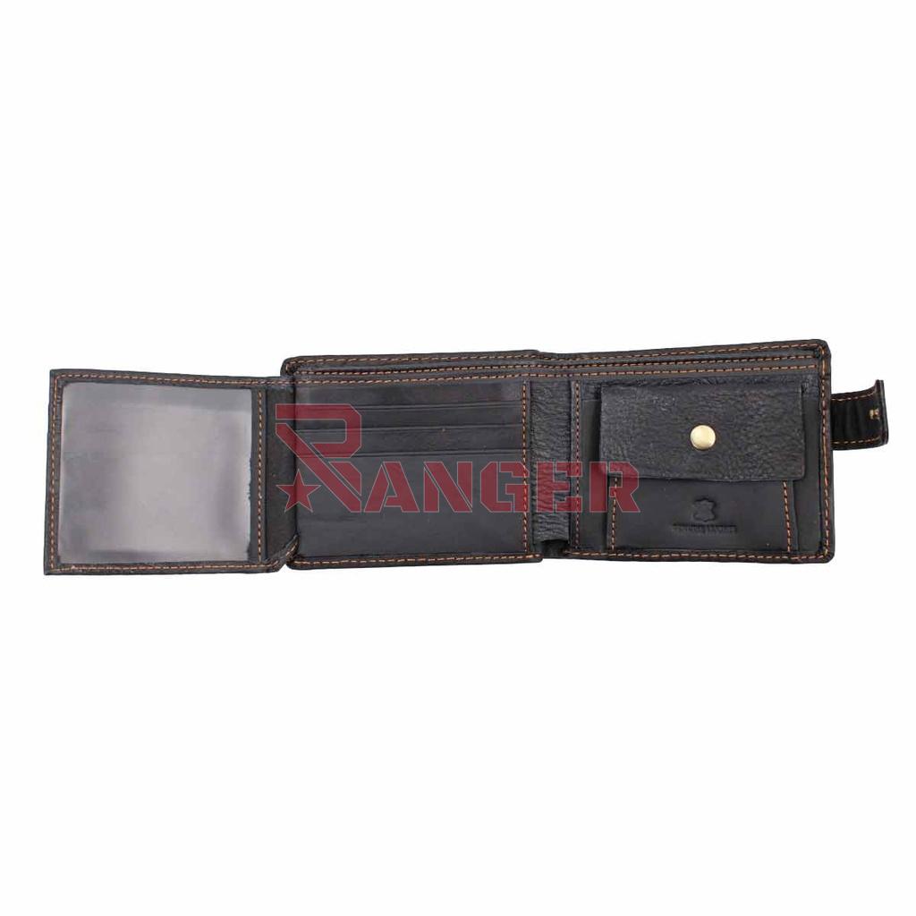 CARTERA PIEL CALAVERA PIRATA PAÑUELO NEGRO