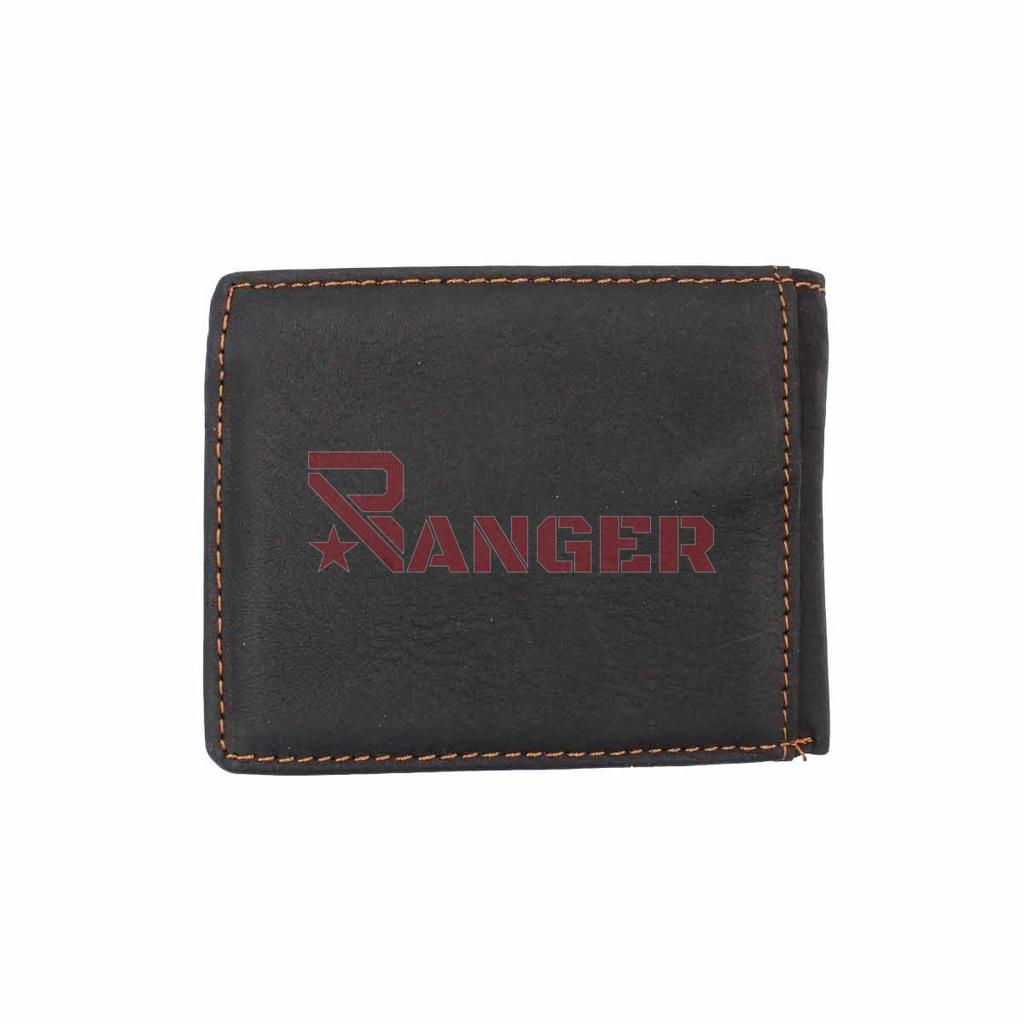 CARTERA PIEL CALAVERA SABLES NEGRA