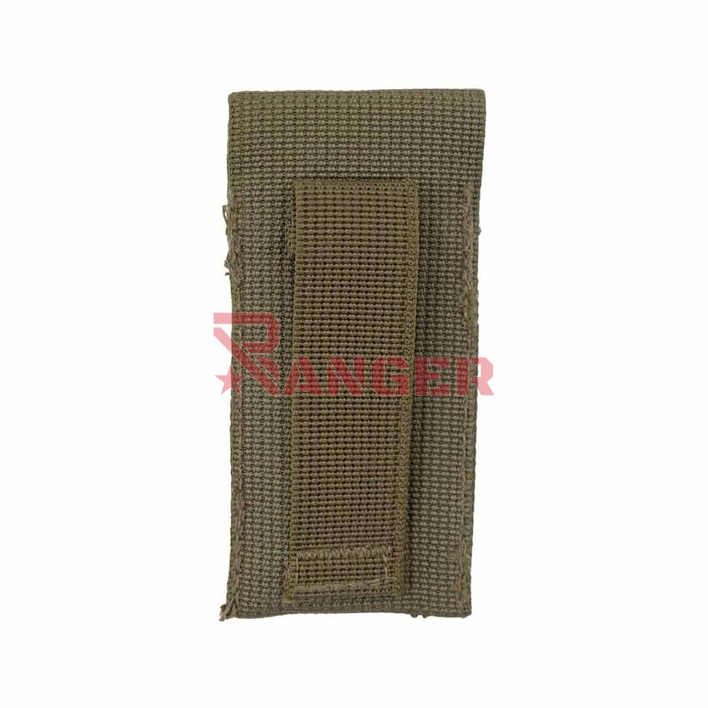 FUNDA NAVAJA LONA MILITAR VERDE
