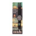 RELOJ PARACORD IMMORTAL NEGRO
