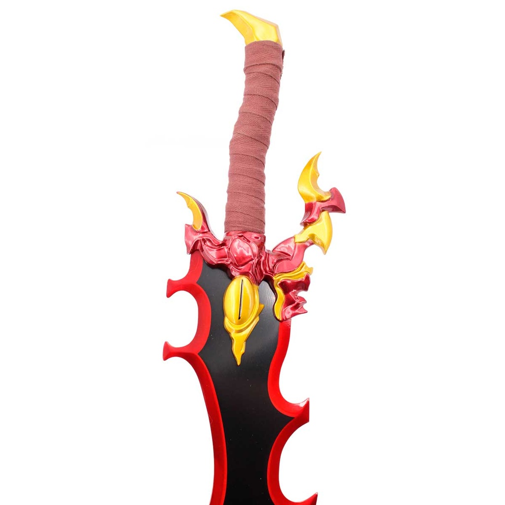 ESPADA BH 6069 SLV 62CM ACERO NEGRA-ROJA