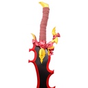 ESPADA BH 6069 SLV 62CM ACERO NEGRA-ROJA