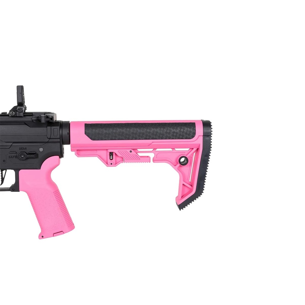 FUSIL SPECNA ARMS SA-F04-RL FLEX GEN.2 HAL ETU BRUSHLESS LIGHT OPS STOCK NEGRO-ROSA