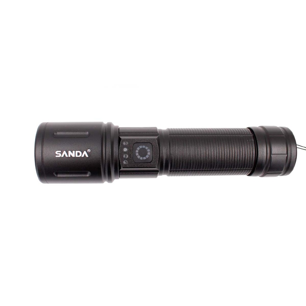 LINTERNA SANDA ULTRAVIOLETA RECARGABLE 15W NEGRA