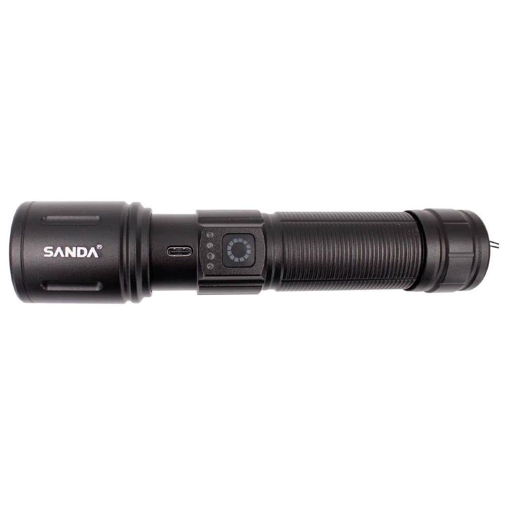 LINTERNA SANDA ULTRAVIOLETA RECARGABLE 15W NEGRA