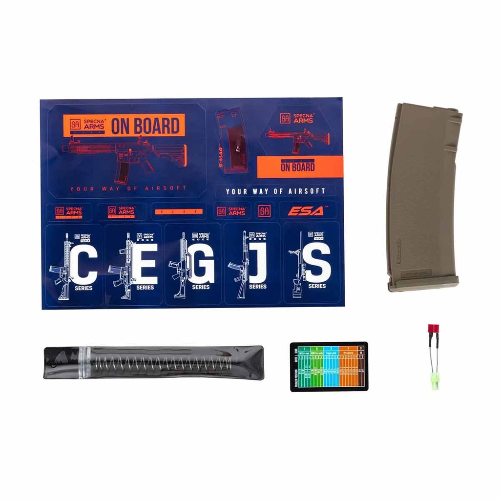 FUSIL SPECNA ARMS SA-FH07 FLEX GEN.2 HAL ETU NEGRO-TAN