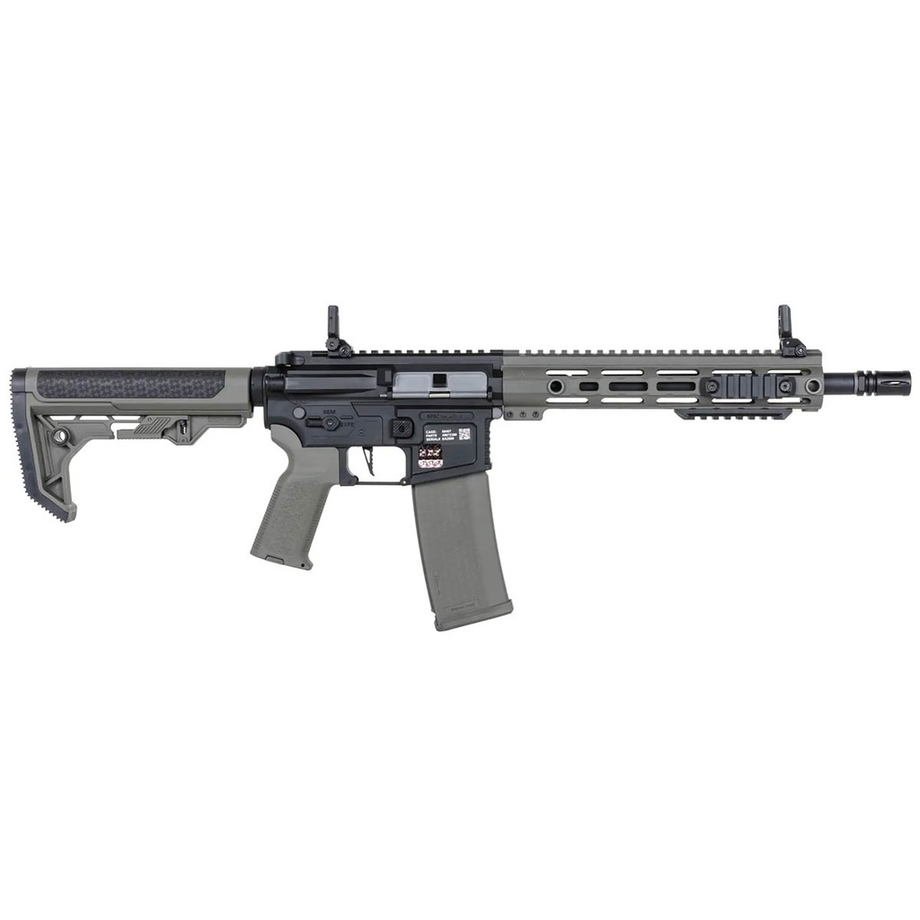 FUSIL SPECNA ARMS SA-F05-RL FLEX GEN.2 HAL ETU BRUSHLESS LIGHT OPS STOCK NEGRO-VERDE