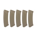 CARGADOR FUSIL SPECNA ARMS AK J-SERIES HI-CAP 5PCS TAN