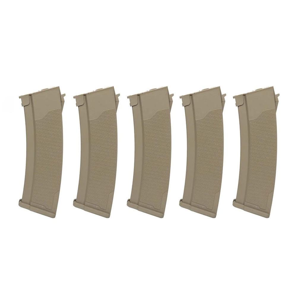 CARGADOR FUSIL SPECNA ARMS AK J-SERIES HI-CAP 5PCS TAN