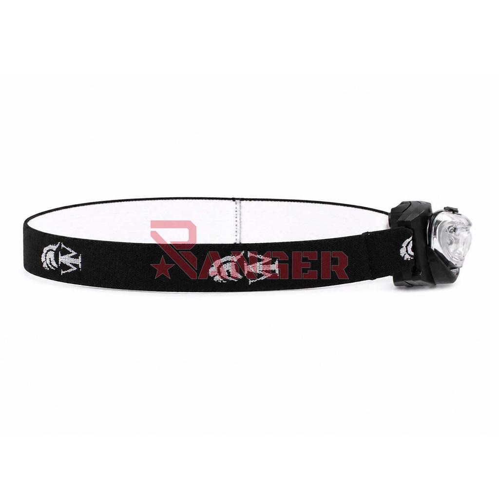 LINTERNA FRONTAL IMMORTAL LED ROJO NEGRO