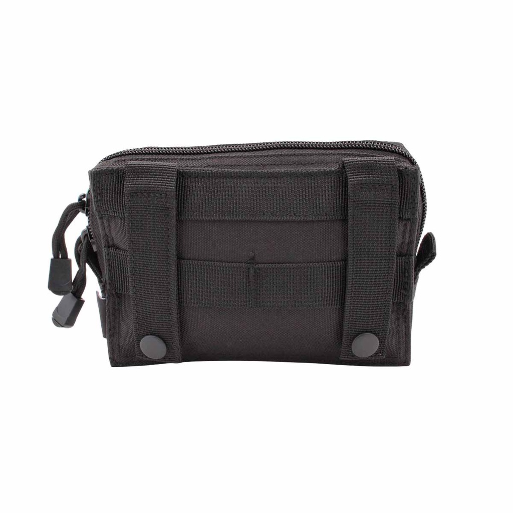 BOLSITO MOLLE RECTANGULAR PEQ. VELCRO NEGRO