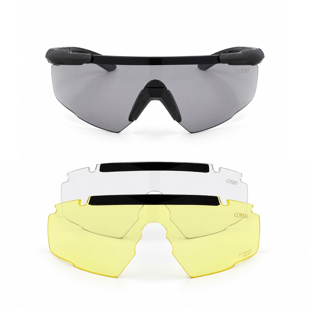 GAFA CORSO REVENGE SLOOP 3 LENTES NEGRA