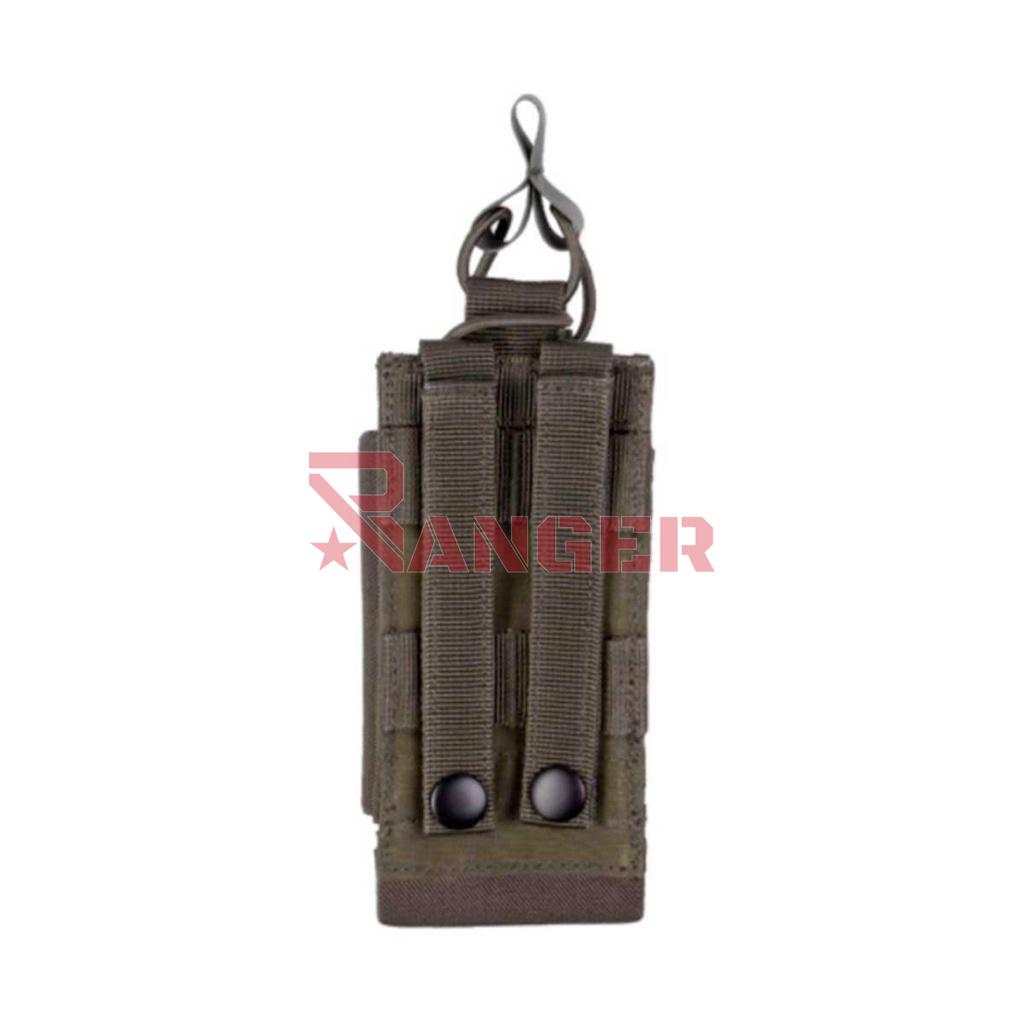 POUCH WALKIE MILTEC MOLLE VERDE