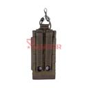 POUCH WALKIE MILTEC MOLLE VERDE
