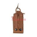 POUCH WALKIE MILTEC MOLLE TAN