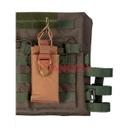 POUCH WALKIE MILTEC MOLLE TAN