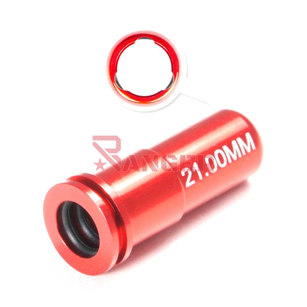 NOZZLE O-RING DOBLE MAXX MODEL 21MM CNC ALUMINIO ROJO
